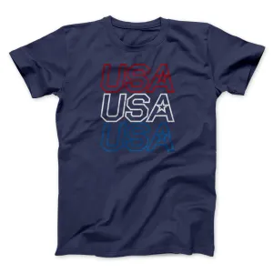 Usa Usa Usa Men/Unisex T-Shirt