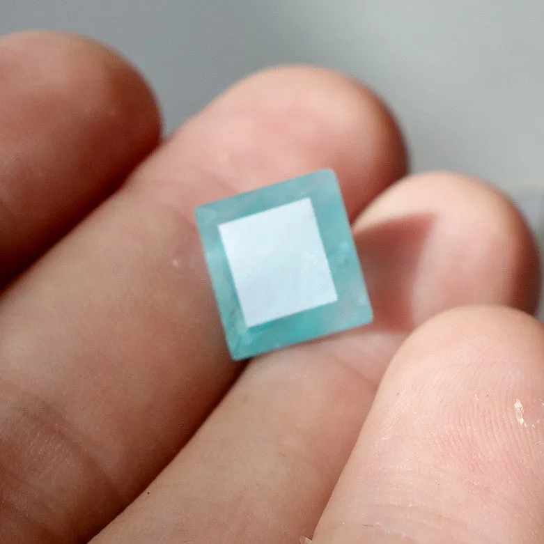 USE 6.40 ct. Grandidierite, Translucent Blue Green, Faceted, Rare