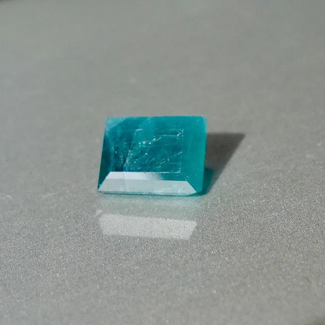 USE 6.40 ct. Grandidierite, Translucent Blue Green, Faceted, Rare