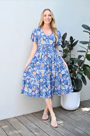 Vanda Dress Navy
