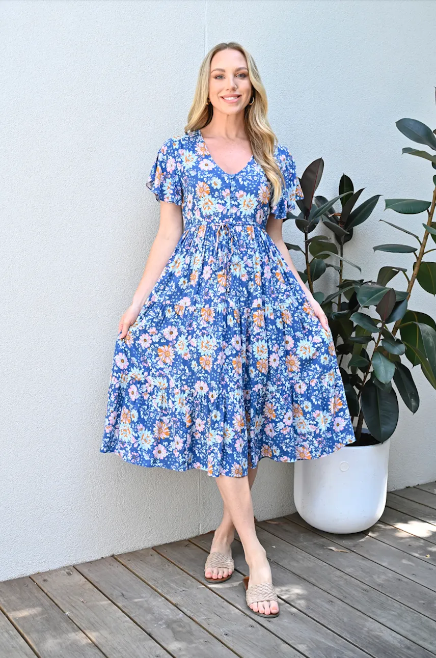 Vanda Dress Navy