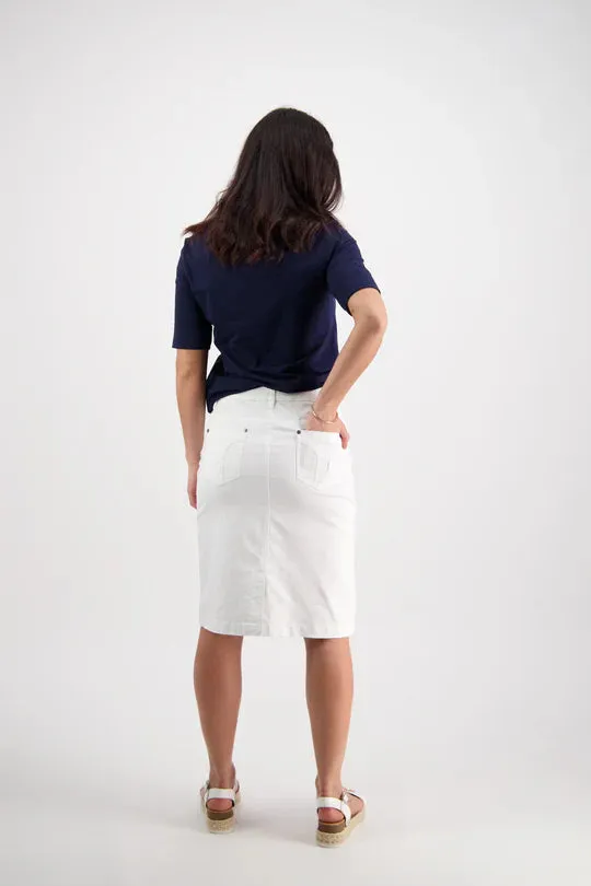 Vassalli Classic Skirt White