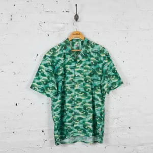 Vintage Cactus Party Shirt - Green - L