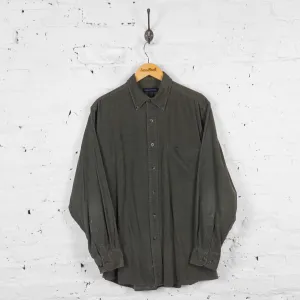 Vintage Corduroy Shirt - Grey - L
