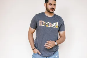 Vintage Olive and Blush Dad Tee