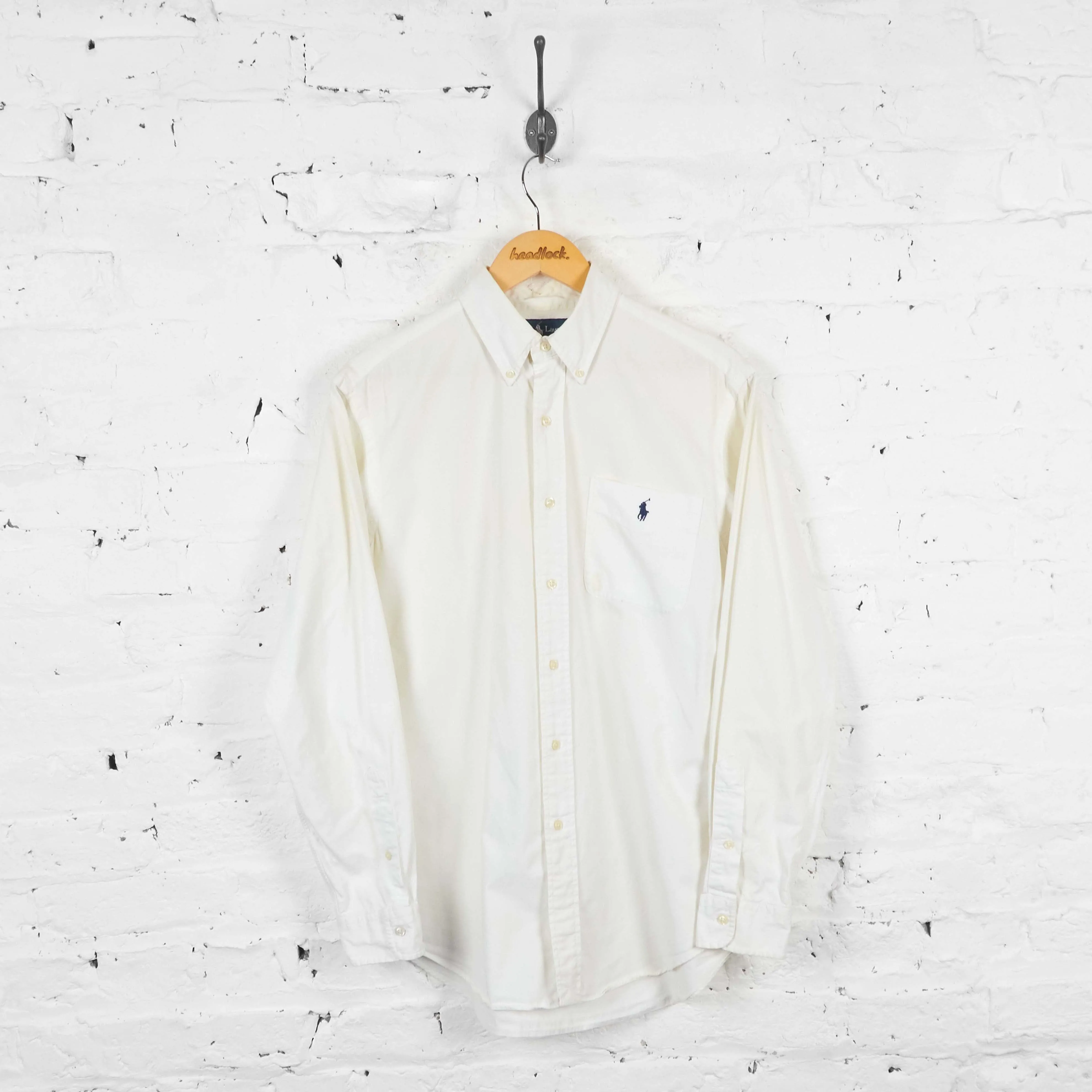 Vintage Ralph Lauren Shirt - White - M