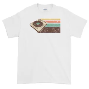 Vintage Retro DJ Turntable Hip Hop EDM Short-Sleeve T-Shirt
