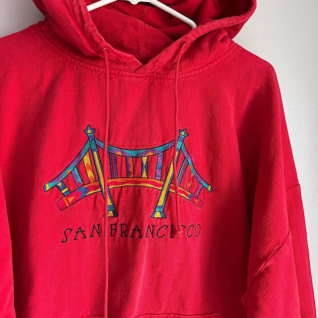 Vintage San Francisco Hooded Sweatshirt