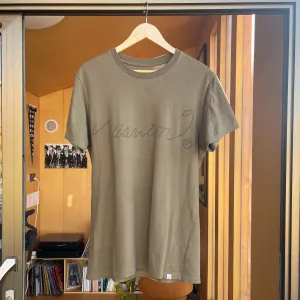 Visvim Olive Green Lasso Script T-Shirt (Men's L)