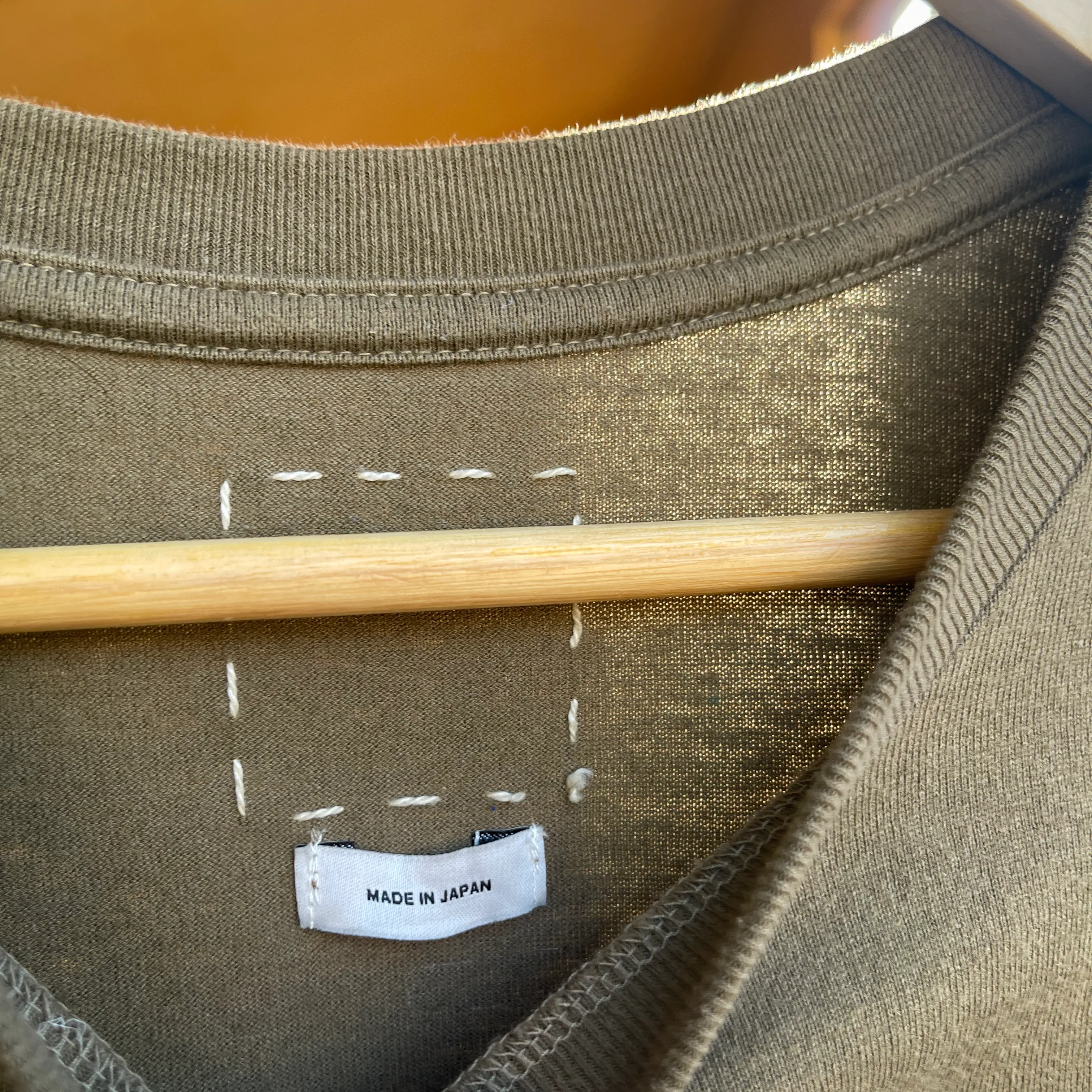 Visvim Olive Green Lasso Script T-Shirt (Men's L)