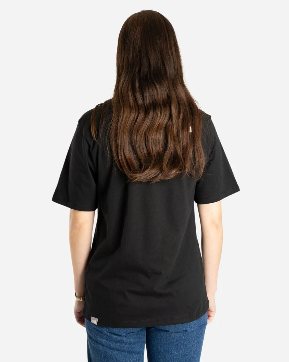 W BF Fine Tee - Black