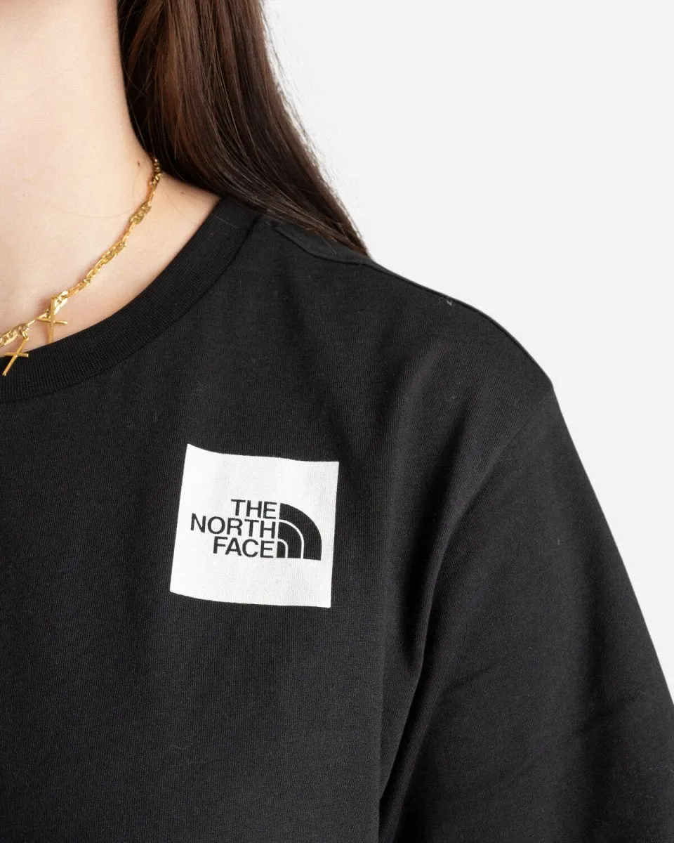 W BF Fine Tee - Black
