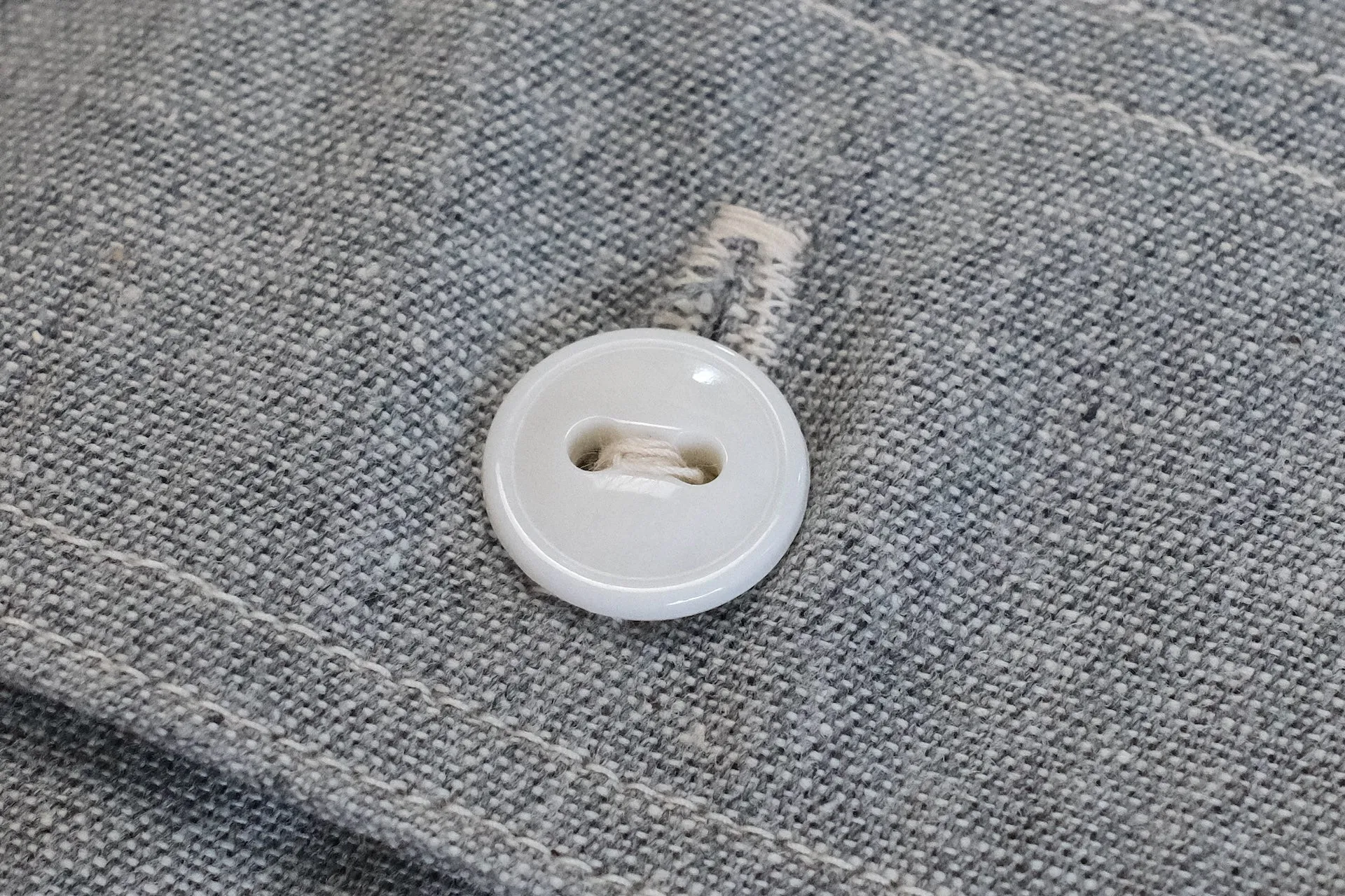 Warehouse Co. 8oz "Treton Steel" Selvage Chambray Worker Shirt (Heather Grey)
