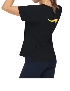 Watch Your Eyes! - Women's Tri-Blend Top