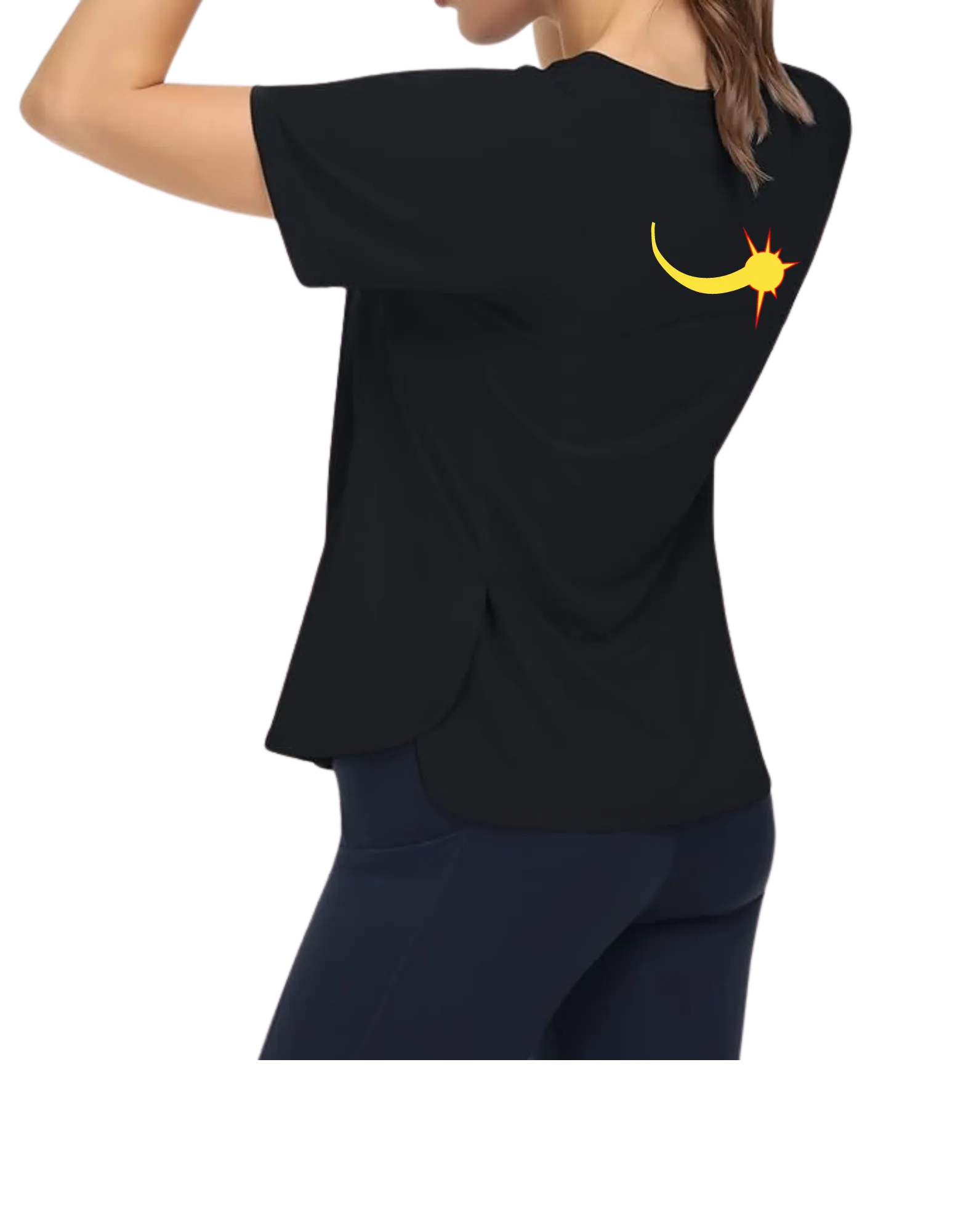 Watch Your Eyes! - Women's Tri-Blend Top