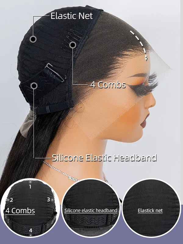 Wavymy Loose Wave 13x4 HD Lace Front Wigs Virgin Human Hair Lace Frontal Wig Transparent Lace Wig