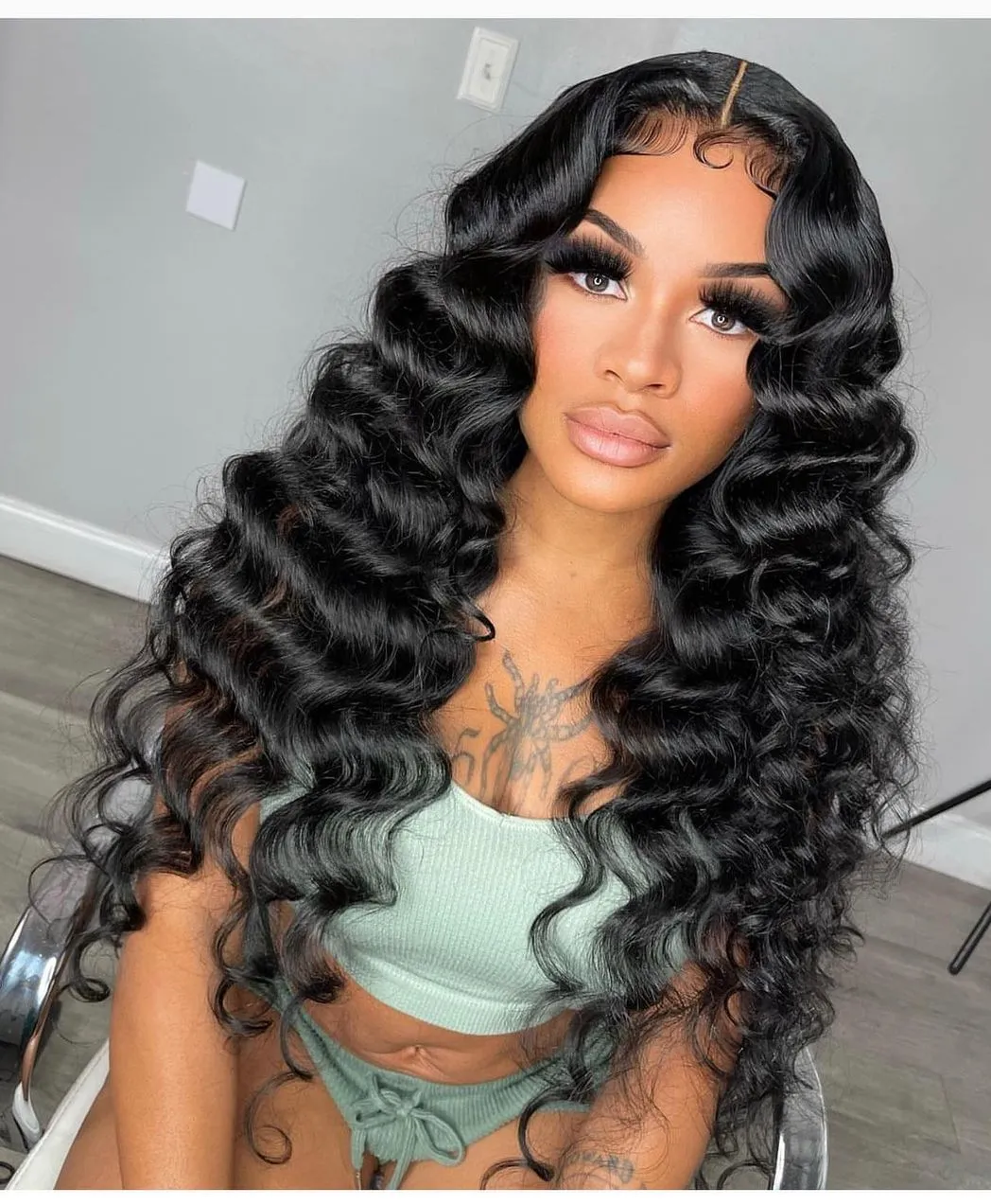 Wavymy Loose Wave 13x4 HD Lace Front Wigs Virgin Human Hair Lace Frontal Wig Transparent Lace Wig