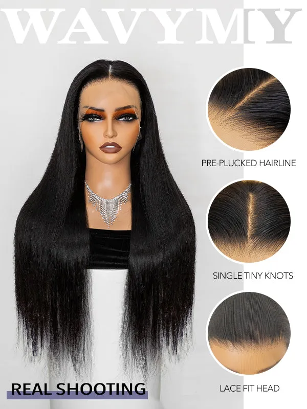 Wavymy Loose Wave 13x4 HD Lace Front Wigs Virgin Human Hair Lace Frontal Wig Transparent Lace Wig