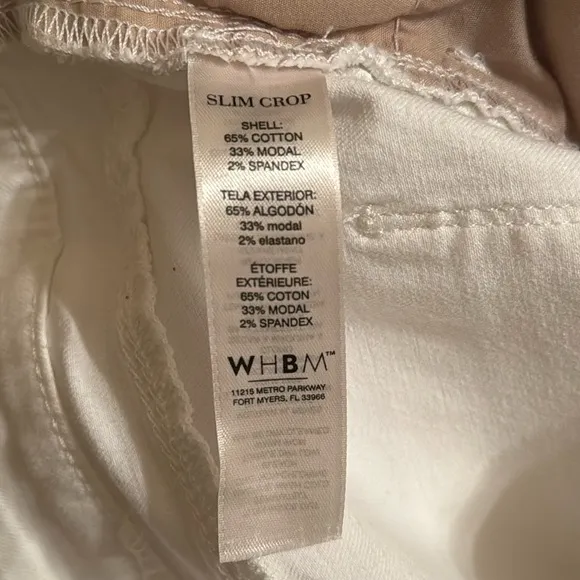 WHBM White Jeans!