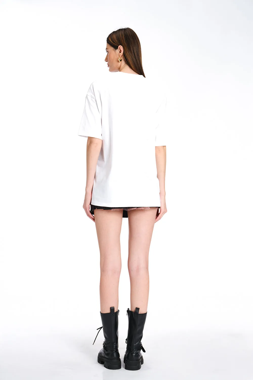 White Son Of A Beach Oversized T-shirt