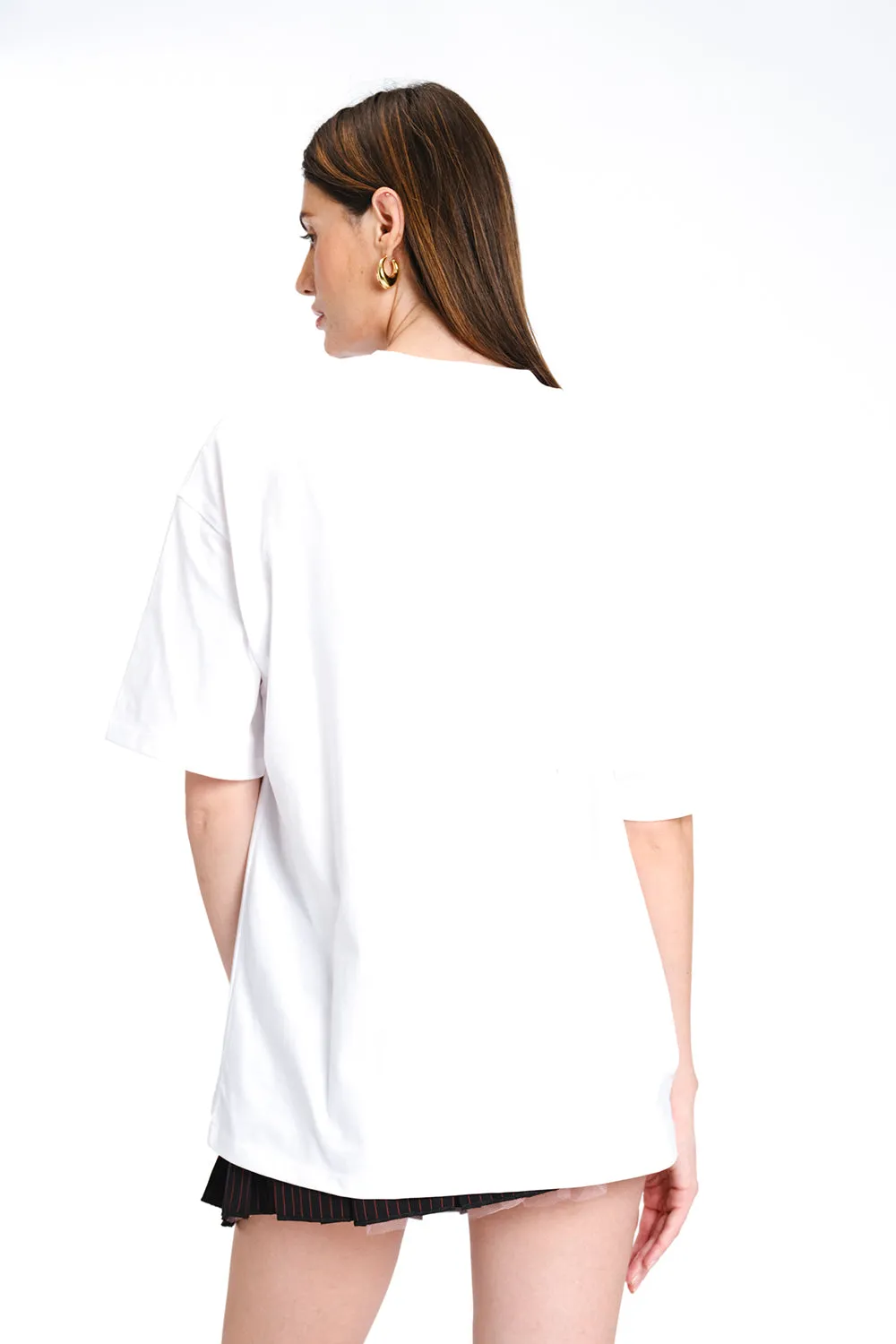 White Son Of A Beach Oversized T-shirt