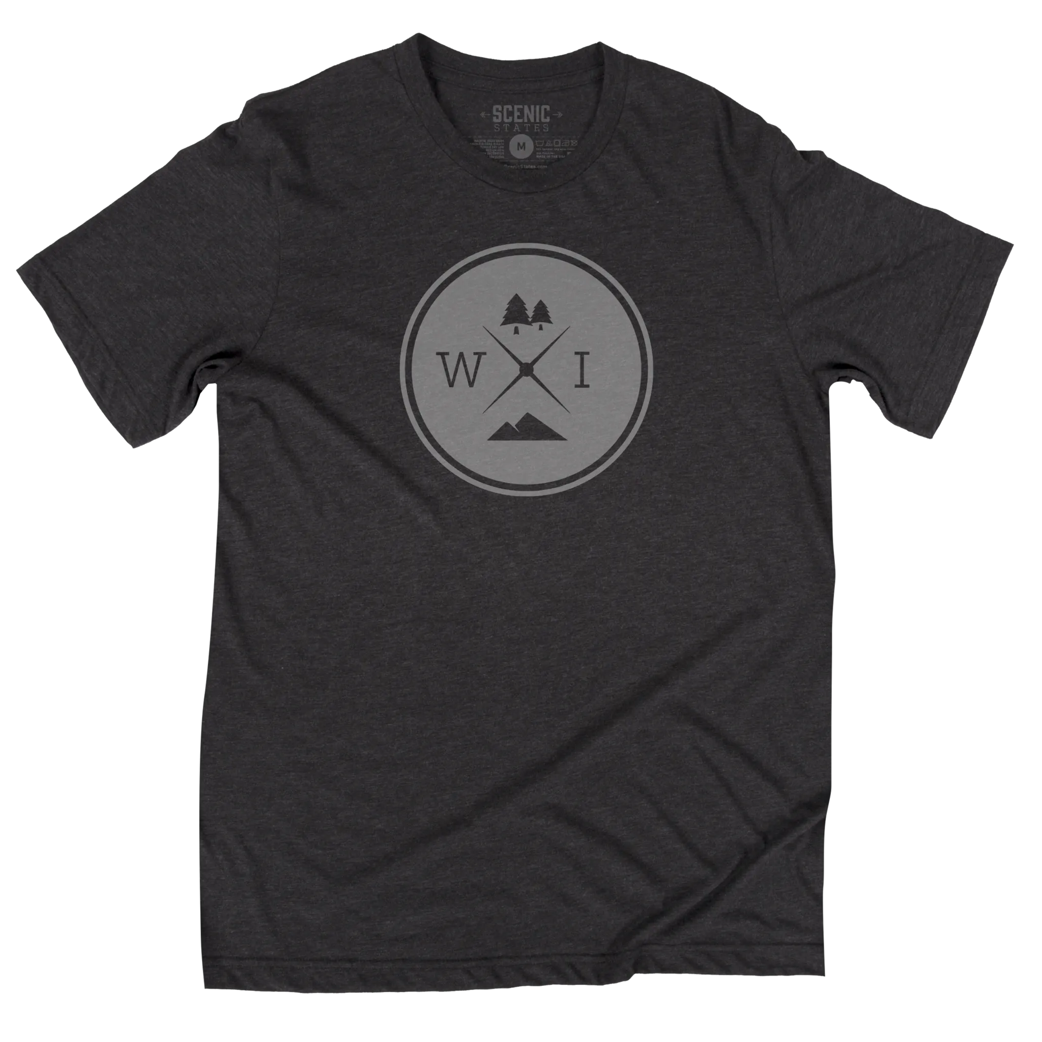WI Adventure Tee | Unisex | Dark Grey Heather