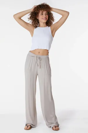 Wide Leg Pant Tan
