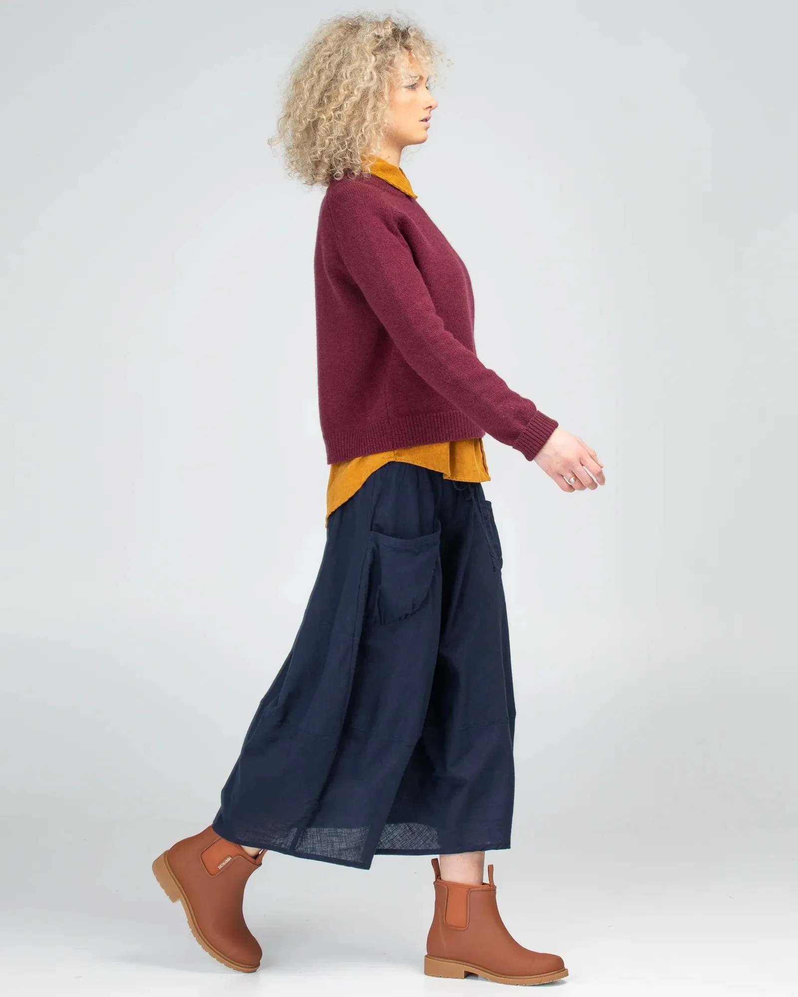 Winter Guru Skirt -Navy