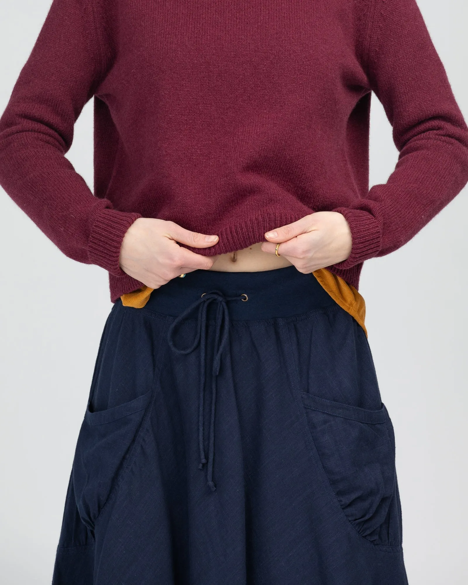 Winter Guru Skirt -Navy