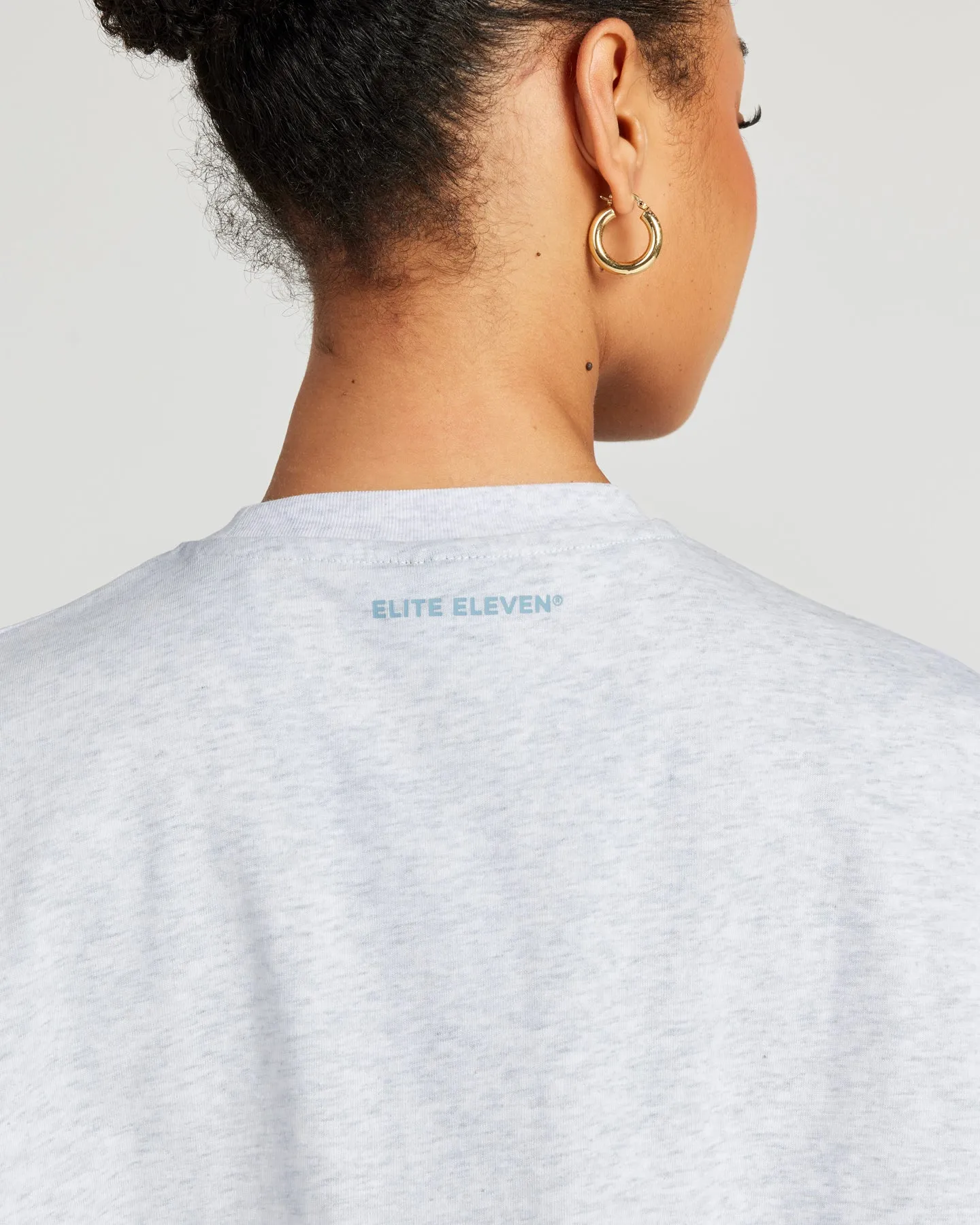 Women's Athletics Club Tee - Grey Marle