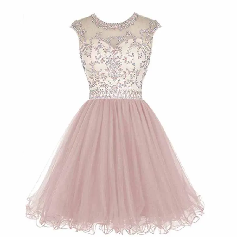 Women's Cocktail Dresses Sequin Short Homecoming Dress Gala Prom Gown