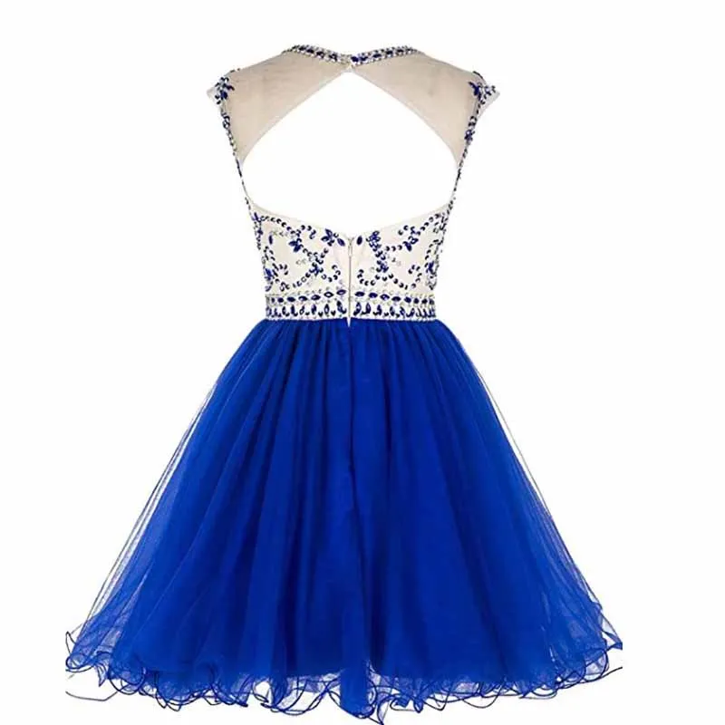 Women's Cocktail Dresses Sequin Short Homecoming Dress Gala Prom Gown