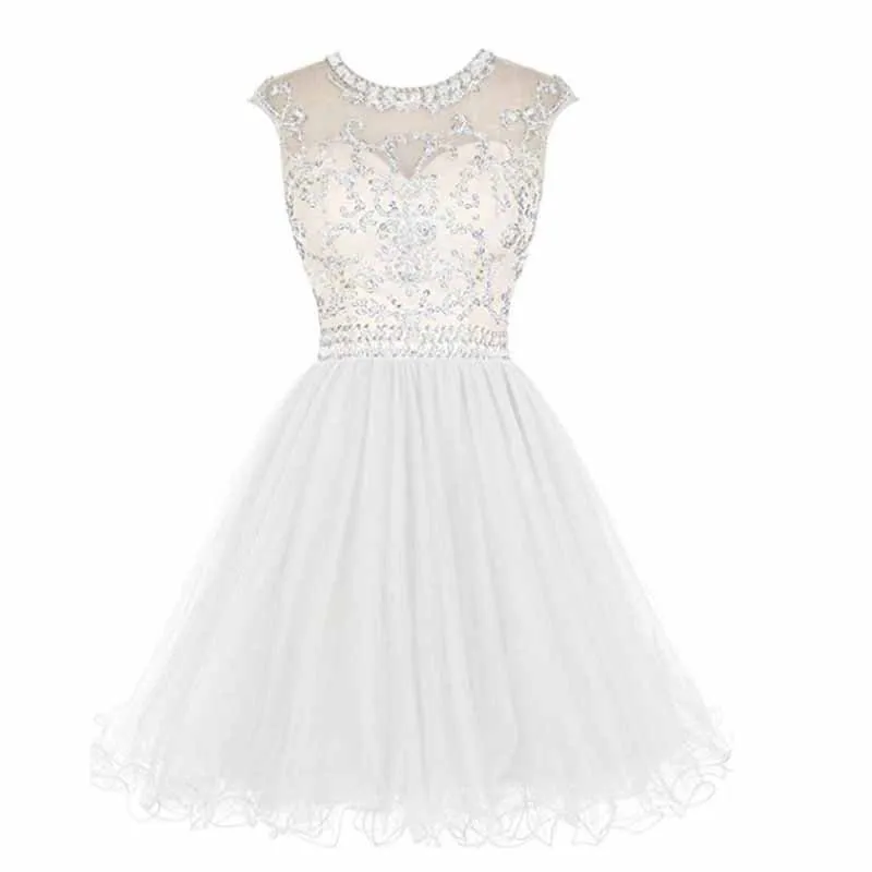 Women's Cocktail Dresses Sequin Short Homecoming Dress Gala Prom Gown