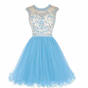 Women's Cocktail Dresses Sequin Short Homecoming Dress Gala Prom Gown