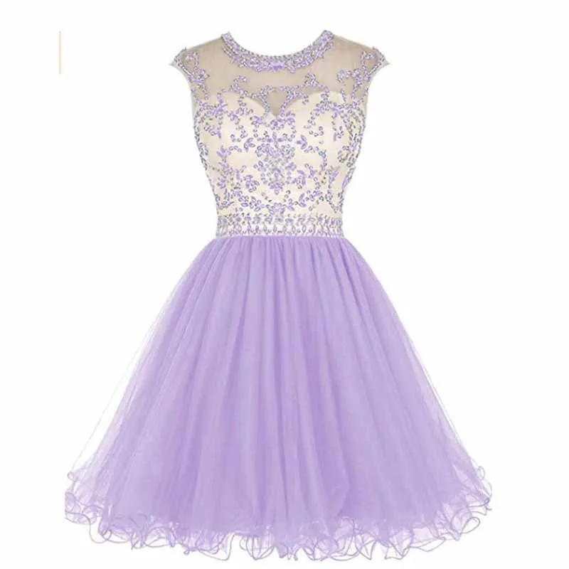 Women's Cocktail Dresses Sequin Short Homecoming Dress Gala Prom Gown