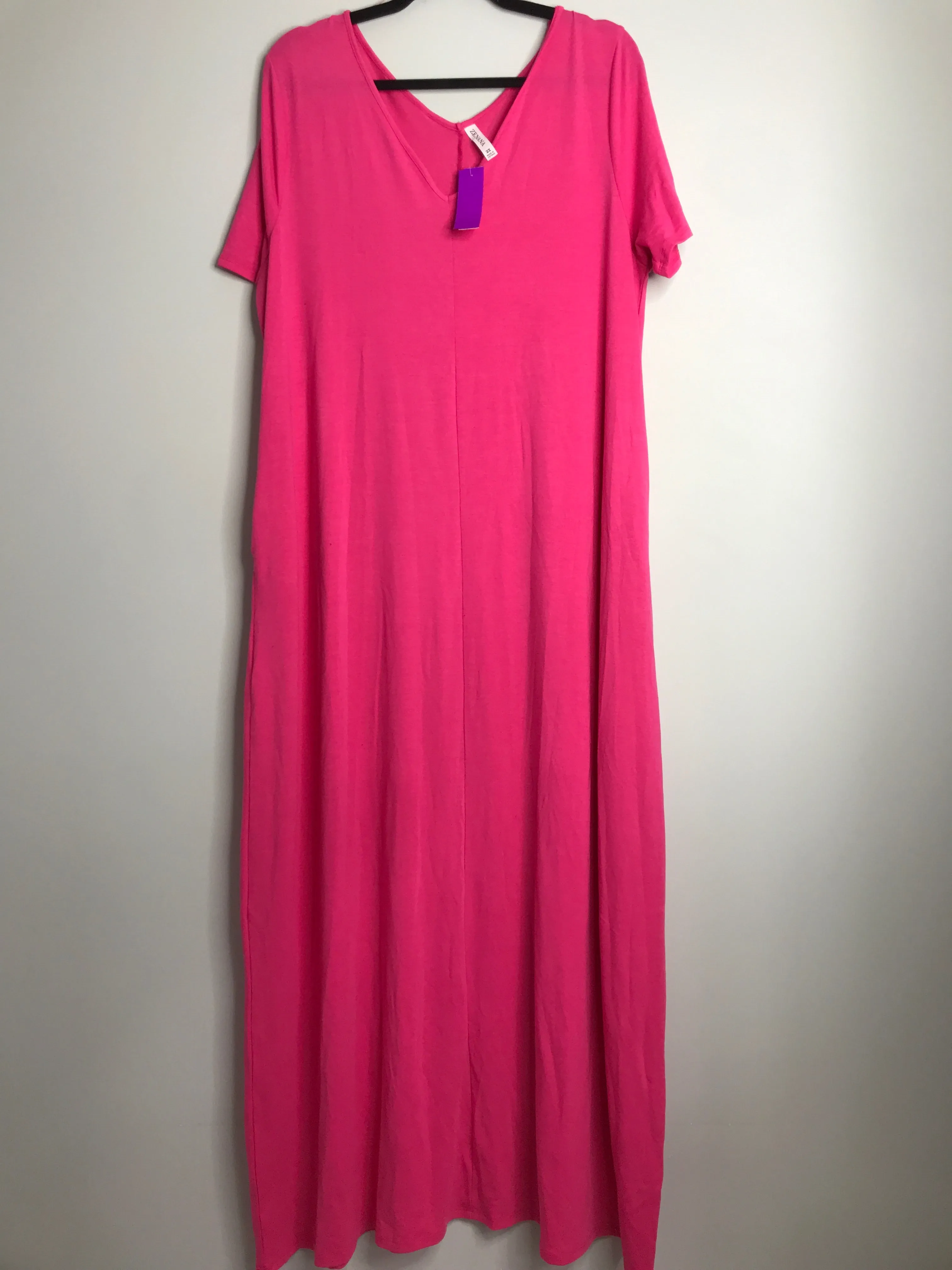 Womens Size 2XL Misses Pink Zenana Dress