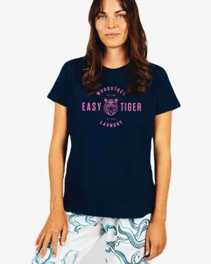 Women's T-Shirt - Easy Tiger Pink