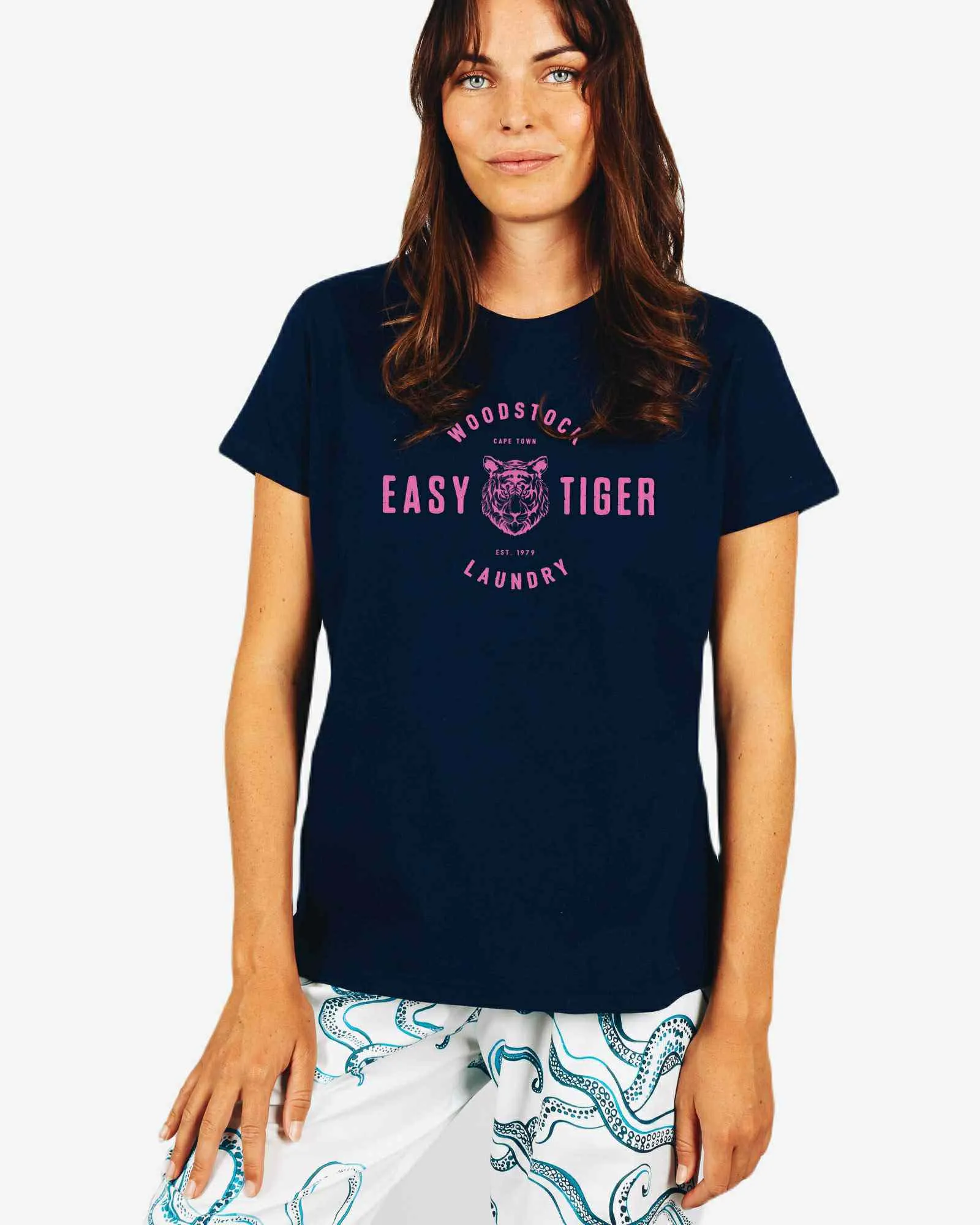 Women's T-Shirt - Easy Tiger Pink