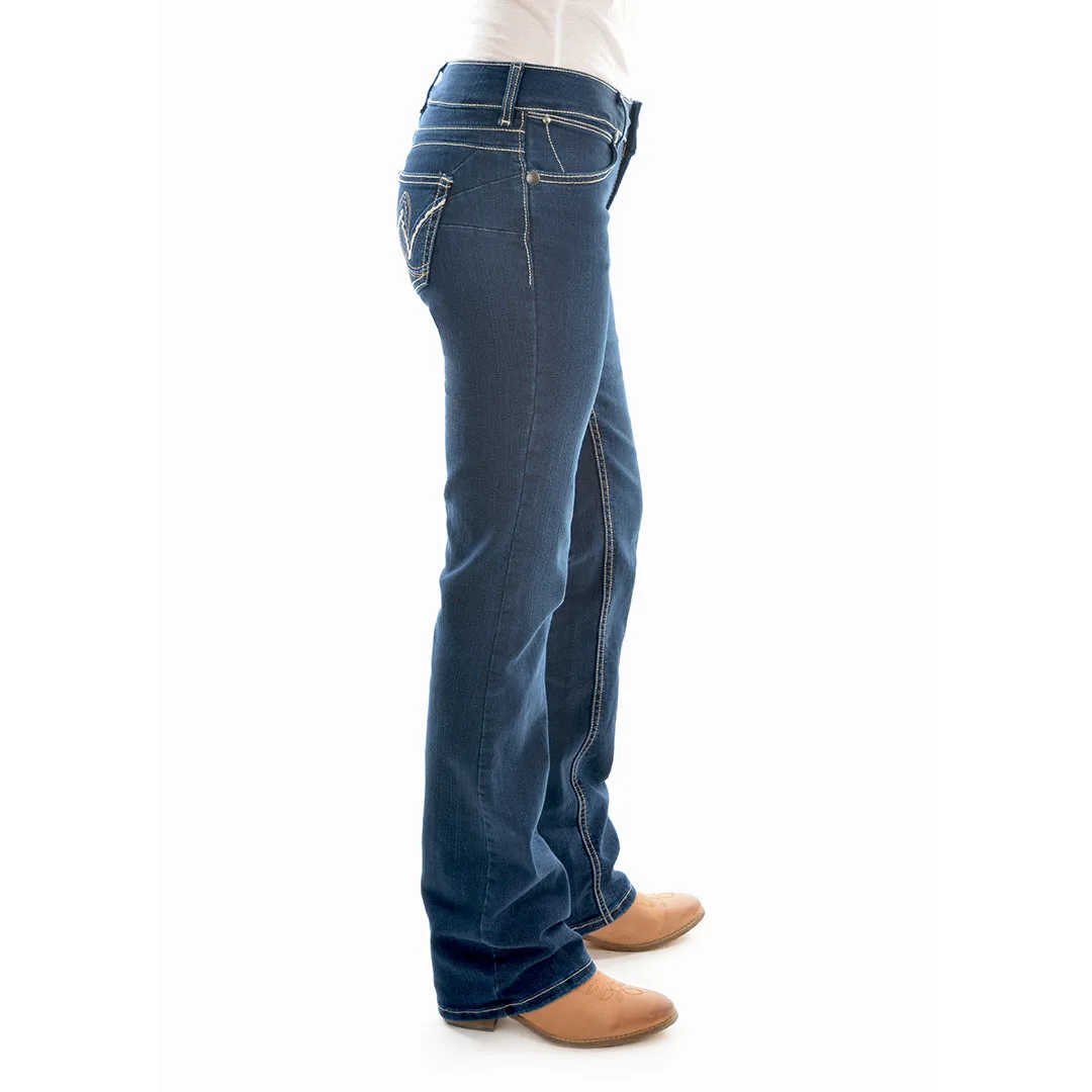 Wrangler Carolina Breakaway Mid Rise Ladies Jean