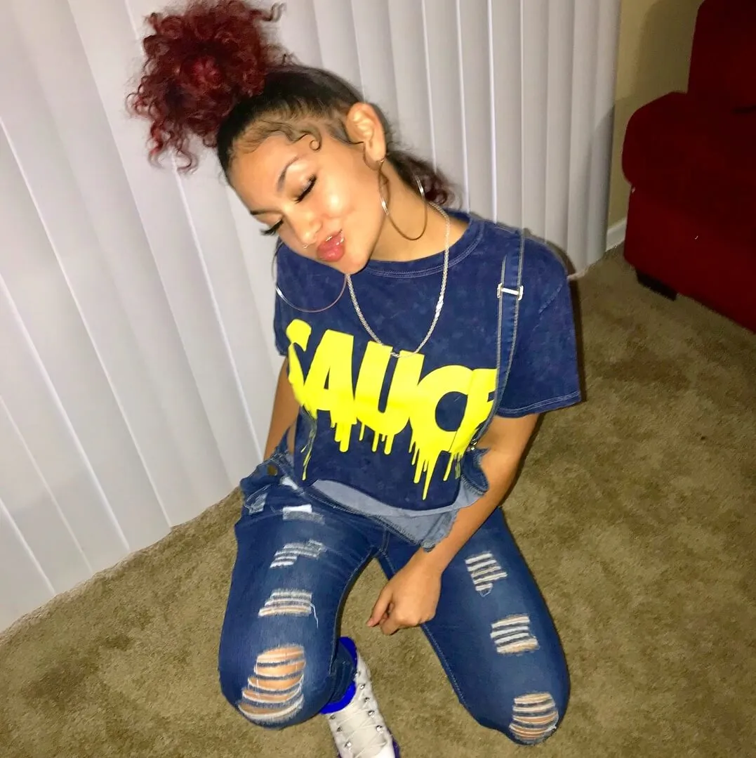 Yellow Sauce | Blue Vintage Wash Tee