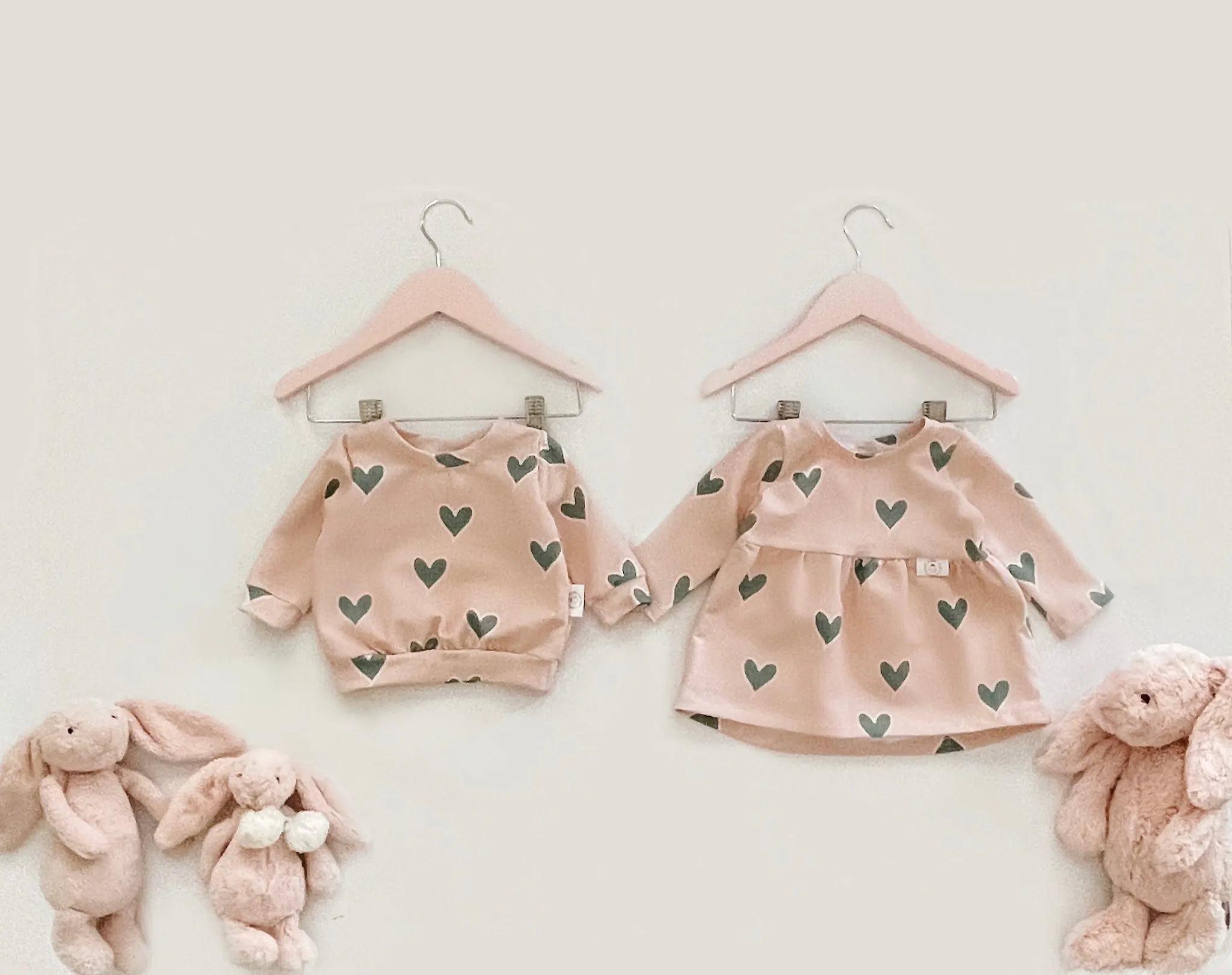 “Zoe” dress with Whimsical Hearts