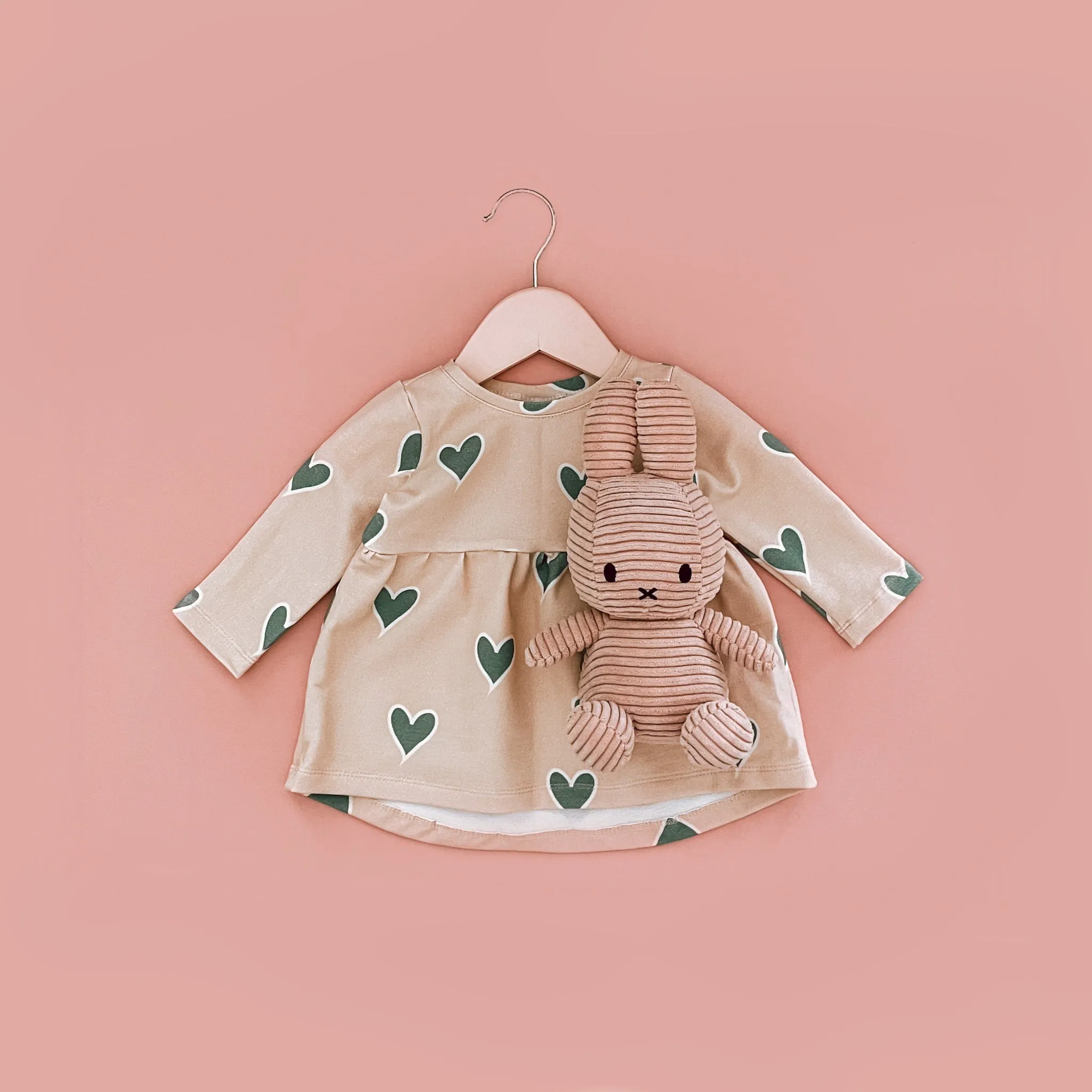 “Zoe” dress with Whimsical Hearts